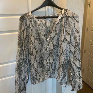 Express Snake Print top
